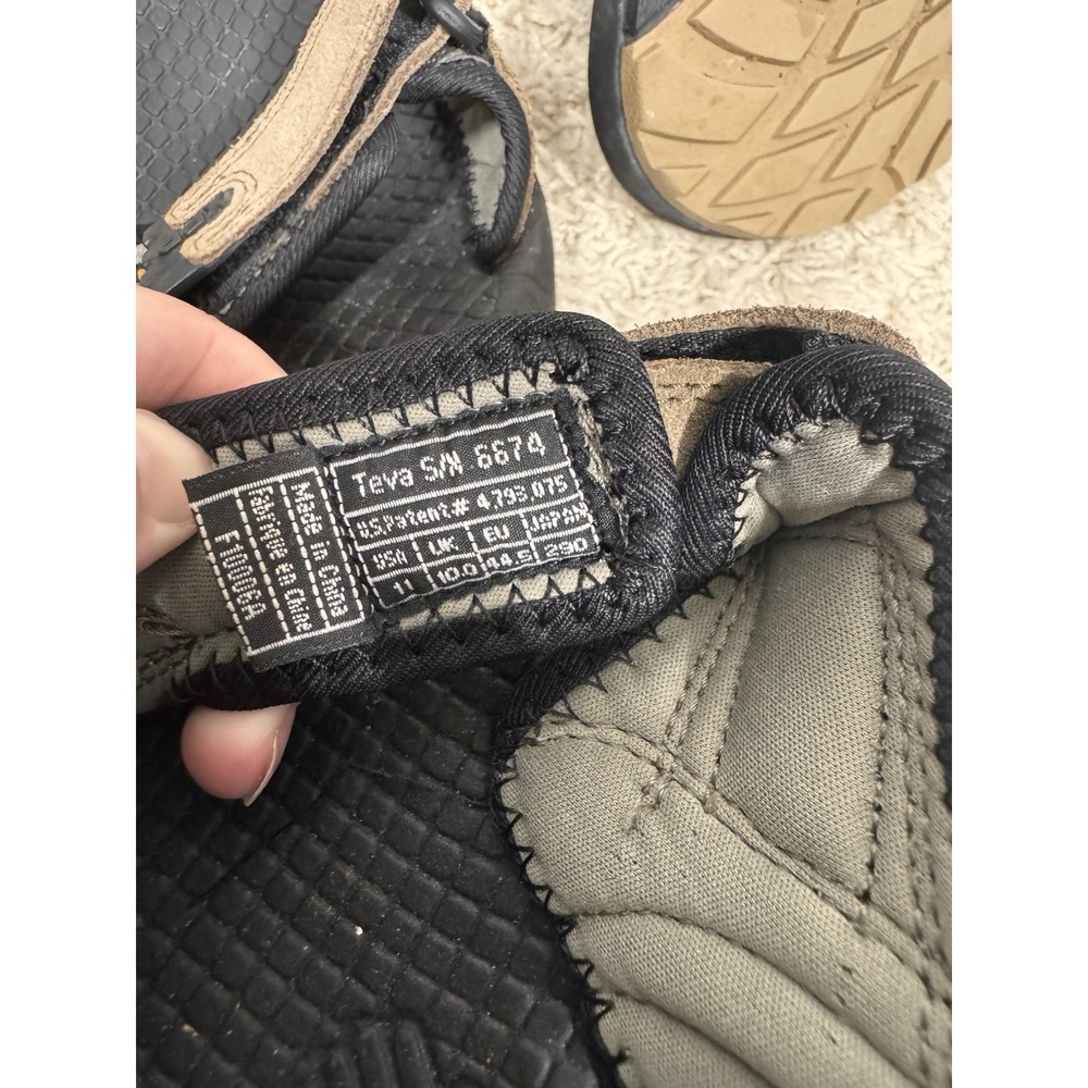 Teva XPD Spoiler II Sport Sandals Men's 11 Brown Suede Outdoor Trail Hiking Shoe - Picture 11 of 11